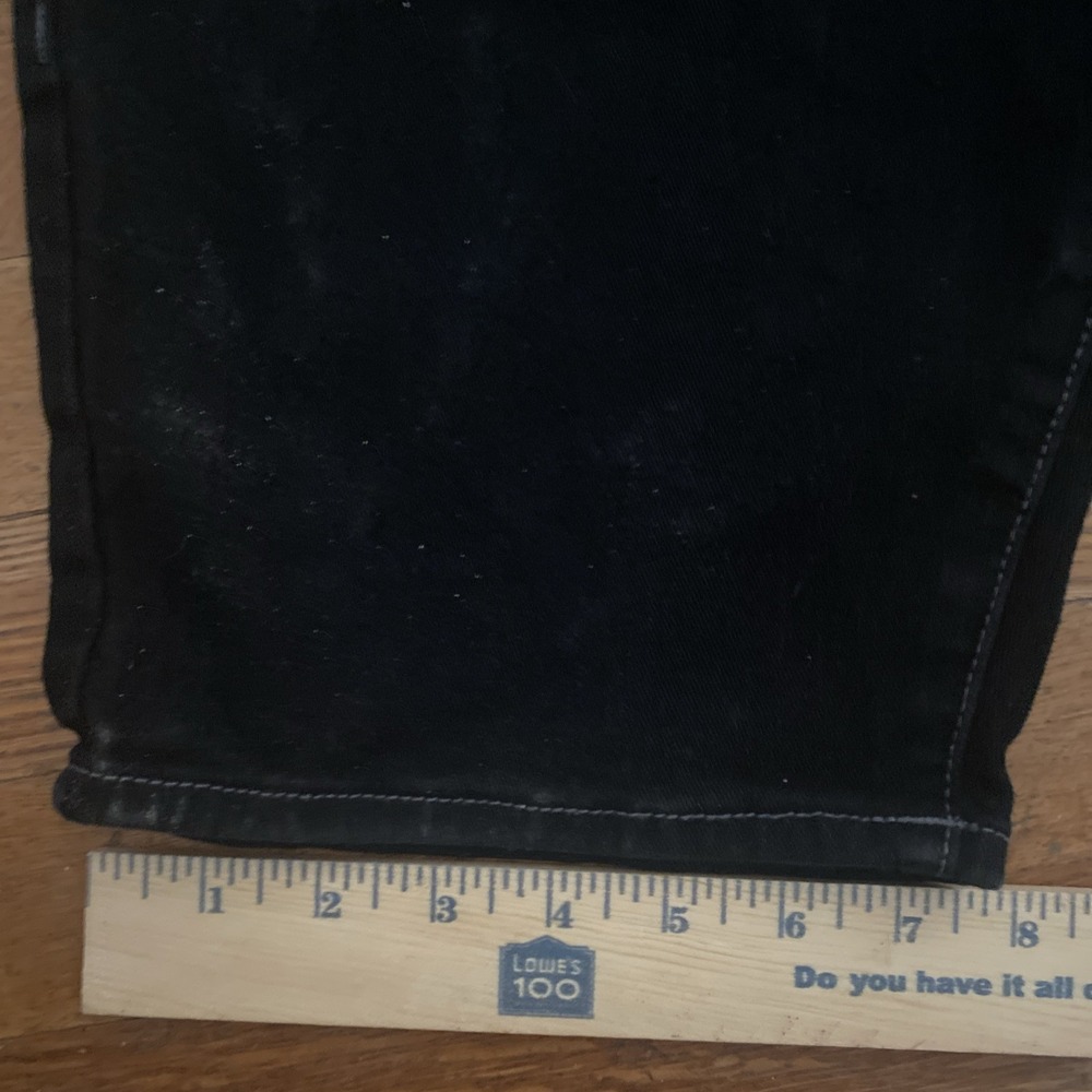 True Religion Ricky Relaxed Straight Flap Shorts Black Cotton Blend Men's 30 - Picture 12 of 13